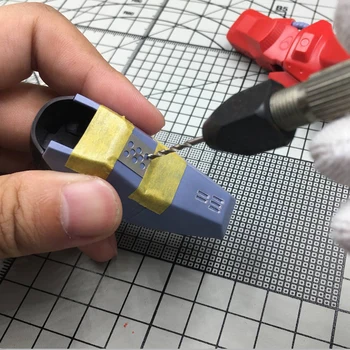 Gundam Modelul 13 In 1 Detalii de sculptură Auxiliare Conducător Detaliu Renovare Gravură Sida din oțel Inoxidabil Gaura Gravate Instrument
