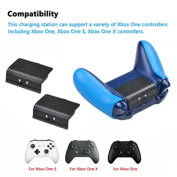 Baterie reîncărcabilă pentru Xbox One / Xbox One S/Xbox One X/Xbox One Elite Controller Wireless + 2-in-1 USB Cablu de Încărcare