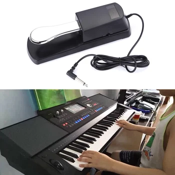 Practic Amortizor Sustine Pedala pentru Pian Yamaha Casio Tastatura Sustine Pedala de Metal+Plastic Instrument Profesional Dropahipping O11