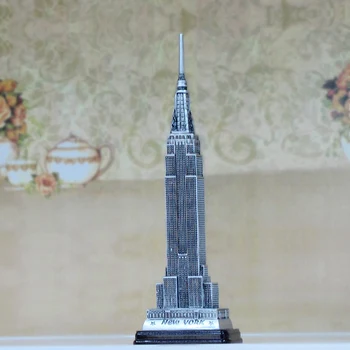 Zgârie-nori din New York, Empire state Building Ornamente Rasina de Artizanat Reper și Model de Suveniruri Turistice decor acasă cadou