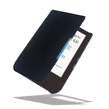 Afesar Pentru PocketBook 631 eReader de 6 inch ultra slim book Cover din piele de Caz incuietoare magnetică flip bine se potrivesc PB 631 plus husă