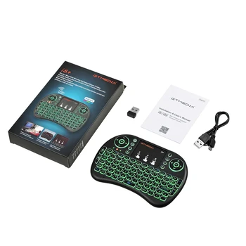 Gtmedia i8+ tastatura Mini Tastatura Wireless 2.4 GHz Wireless Keyboard Mouse-ul de Aer Cu Telecomandă cu Touchpad Tastatură Pentru Android