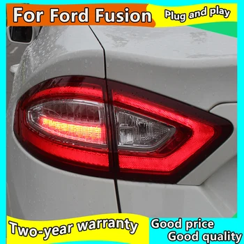Auto Styling Coada de Lumină Caz Pentru Ford Fusion Stopuri 2013-2016 Mondeo CONDUS Lampă spate Lampă Spate DRL+Frana+Parcare+lumina de Semnalizare