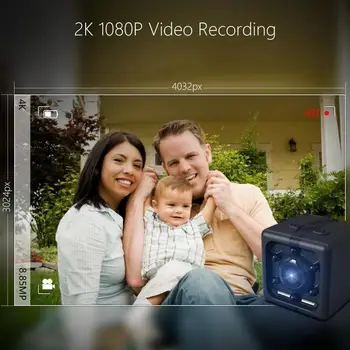 1080P HD JAKCOM CC2 Mini Smart Compact Camer IR Viziune de Noapte camera Video Micro Camera video DVR DV Sport Mișcare Recorder Video