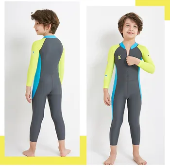 Womail Băieți și Fete Siamezi de protecție Solară Scufundări Subțire Costum de Scufundări iute Uscat Surfer Siamezi Protectie UV costume de Baie