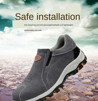 Mens Pantofi de protecție din Oțel Tep Cizme Pantofi Pentru Bărbați de Construcție Adidas Barbati Anti-zdrobitor Puncție Dovada de Construcție Adidas