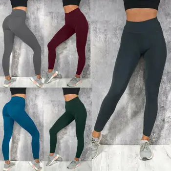 Fără Sudură De Înaltă Talie Jambiere De Yoga Colanti Femei Antrenament Respirabil Îmbrăcăminte De Fitness Training Pantaloni Pentru Femei Cu 6 Culoare