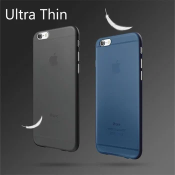 Cafele Ultra Subțire Caz Pentru iPhone 6 6s plus PP Tare Telefon Caz Pentru iPhone 6plus 6splus Spate Capac de Protecție la Șocuri Bussines