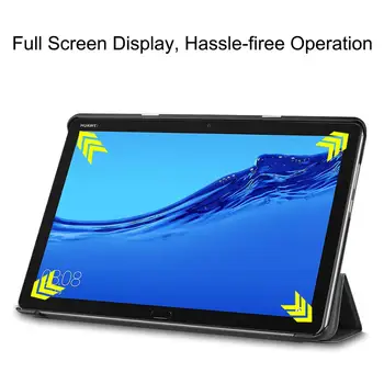 Smart case pentru Huawei Mediapad M5 Lite 10 BAH2-L09/W19/W09 10.1 inch husa pentru Mediapad M5 Lite 10 .1 Slim Capa