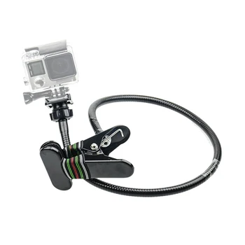 27 inch Flexibil Maxilarului Brațul Lung Pivotante Prindere Clip Monta Suportul de Extensie pentru Gopro Hero 7 6 5 4 Yi 4K Accesoriu Camera Sjcam