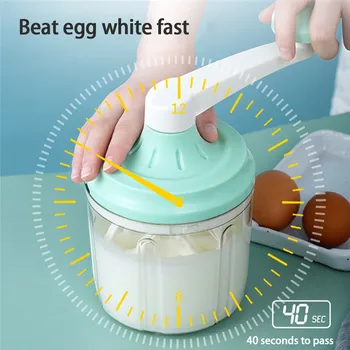 Manual Egg Beater Aluat Mixer Blender Alimente albus de Ou Amestecati Mână cotite Crema Amestecati Bucătărie, Bicarbonat de Aprovizionare Picătură de Transport maritim