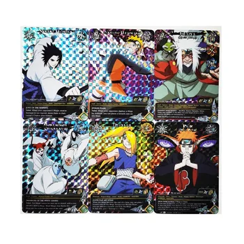 20buc/set Naruto Sasuke Uchiha Uchiha Versiunea Americană Hobby Colecție Memorială Joc Anime Colecție de Cărți