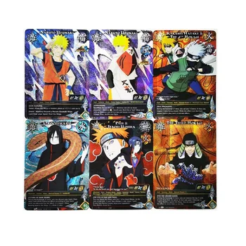 20buc/set Naruto Sasuke Uchiha Uchiha Versiunea Americană Hobby Colecție Memorială Joc Anime Colecție de Cărți