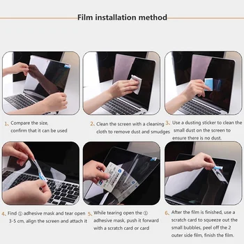 Screen Protector Guard Film de Acoperire pentru Huawei MateBook D14/Onoare MagicBook 14 Anti-Zero Ecran Transparent Protector