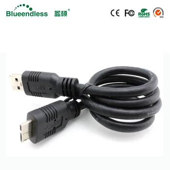 50cm USB 3.0 a la Micro-B cablu usb 3.0 cablu de extensie de linie de date pentru dispozitivele Wireless și MP3 MP4 player și aparat de fotografiat