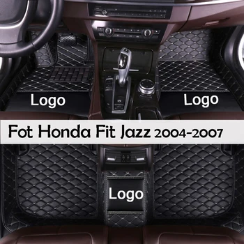 MIDOON piele Auto covorase pentru Honda Fit Jazz 2004 2005 2006 2007 auto Personalizate picior Tampoane de automobile covor de acoperire