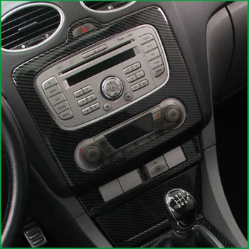 Pentru Ford Pentru Focus Mk2 2009 2010 Interior ABS Masina Panou de Control Central AC Control Audio Decor Capac Tapiterie Auto Styling