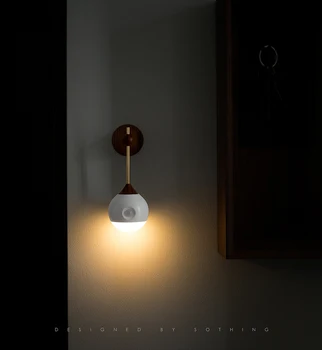 Youpin Ceva Sunny Senzor Inteligent de Lumină de Noapte în Infraroșu Inducție de Încărcare USB Detașabil Lampă de Noapte