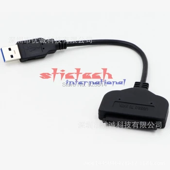 Prin dhl sau ems 100buc USB 3.0 La SATA 22 Pin de 2.5 Inch Hard Disk Driver SSD Adaptor Cablu Nou