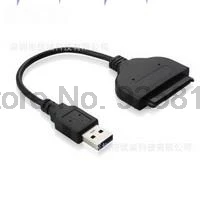 Prin dhl sau ems 100buc USB 3.0 La SATA 22 Pin de 2.5 Inch Hard Disk Driver SSD Adaptor Cablu Nou