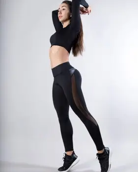 2019 Nouă Vară Fierbinte Fete de Moda de sex Feminin Lady pentru Femei e Sală de Yoga de Fitness Jambiere Rulează Pantaloni Sport de Antrenament Jogging Pantaloni