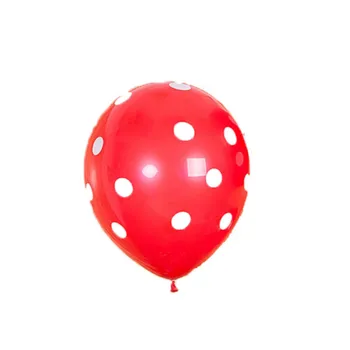 124pcs Dot Balon Arc Roșu Negru Ghirlanda Baloane Kit Pentru Nunta, Ziua de nastere Decoratiuni Petrecere Copii, Petrecere Copil de Dus Provizii