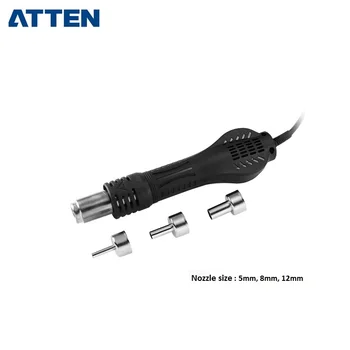 ATTEN AT858D+ 700W Aer Cald Stația de Rework Ventilator Tip Pompa 110V/220V LED Digital Stație de Lipire cu Aer Cald Pistol pentru BGA IC Dezlipit