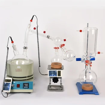 Echipamente de laborator la Scară Mică Scurt Calea Echipamente de Distilare 2L Drum Scurt de Distilare Include Pompe de Vid kit