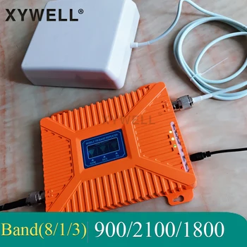 XYWELL GSM 3G 4G Amplificator de Semnal 900 1800 2100 Tri-Band Rapel 2G 3G 4G LTE 1800 Celulare Repetor de Semnal Semnal de Telefon Mobil