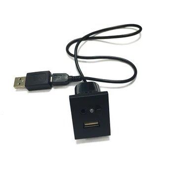 Pentru toate modelele Ford Focus MK2 2009 2010 USB AUX Audio Cablu Cablaj Soclu Slot Interfață Comutator de Intrare Mini USB Cablu Butonul + Adaptor