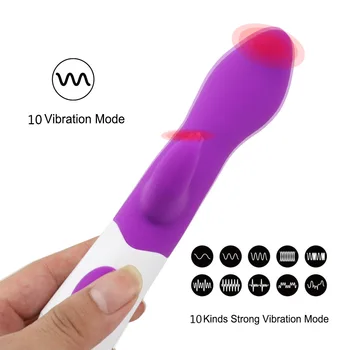 Silicon ABS Feminin Masturbator Jucarii Sexuale G Spot Vibrații de Rotație Pentru Femei Jucării Sexuale 10 Viteza Vibrator Puternic Convenabil