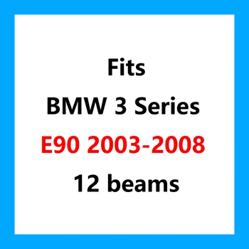 Masina se Introduce Grila Ornamente Pentru BMW E90 320i 2003-2008 2009-2012 seria 3 Accesorii M 3 Sport din Plastic Radiator Gratare de Acoperire Benzi