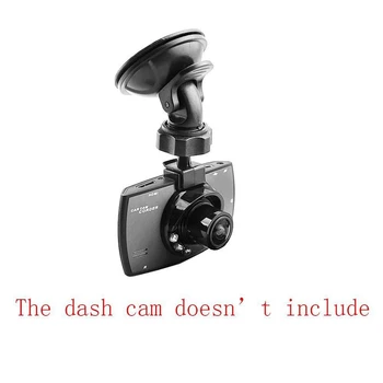 Masina ventuza pentru Dash Cam Titular cu 6 Tipuri de Adaptor, de 360 de Grade Unghi de Montare în Mașină pentru Conducere DVR Camera Video