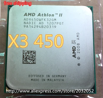 AMD Athlon II X3 450 3.2 Ghz Procesor Triple-Core, Socket AM3 938-pin cpu de lucru de x3 450