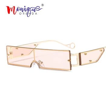 2020 Moda Vintage ochelari de Soare pentru Femei Brand Designer Pătrat Ochelari de Soare Barbati Mici Nuante Ochelari de Oculos De Sol