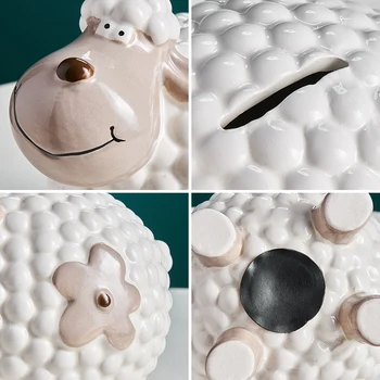 Oi forma pusculita acasă decorare accesorii Drăguț cadouri pentru copii Dormitor studiu leagănul cadou de Craciun desene animate de Animale