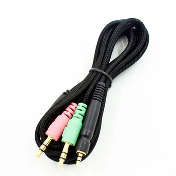 Pentru Sennheiser PC373D GSP350 GSP500 GSP600 G4ME UN JOC ZERO Cablu Căști Audio Line Joc Cablul setului cu Cască pentru Telefon și Pc