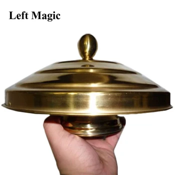 Deluxe Porumbel Tigaie de Colector - Aur Strat Dublu de Încărcare/Trucuri de Magie Magician de Scena, Iluzii Pusti Prop Accesorii care Apar