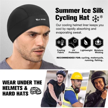 VEST BIKING de Vară Sport Capace de Matase de Gheață Anti-UV Casca Ciclism Pălărie de Funcționare de Echitatie Biciclete MTB Batic Bandana Motocicleta articole pentru acoperirea capului