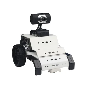 Robot inteligent Car Kit TurboPi AI Robot Programabil Mașină w/ Placa de baza pentru Raspberry Pi Neterminate