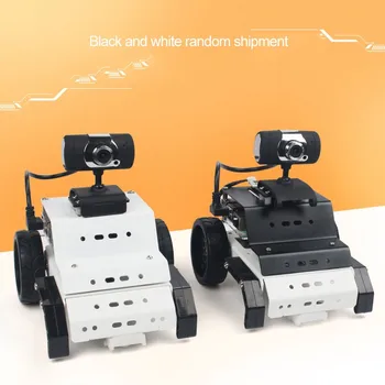 Robot inteligent Car Kit TurboPi AI Robot Programabil Mașină w/ Placa de baza pentru Raspberry Pi Neterminate