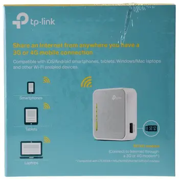 NOUL TP-LINK TL-MR3020 150Mbps, Portabil 3G/4G wireless repetor wifi router cu USB alimentat engleză firmware