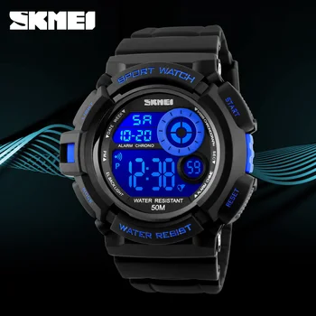 SKMEI ceasuri sport pentru a rula mens ceasuri digitale LED-uri în aer liber Militare de Funcționare Armata ceasuri electronice de înot ceas Fierbinte