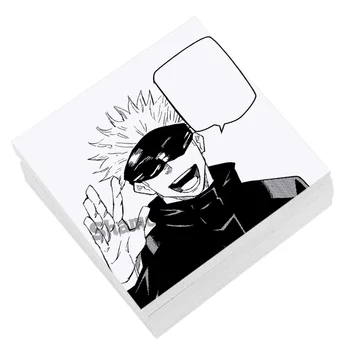 Anime Jujutsu Kaisen Inumaki Toge Gojo Satoru Post-it Nota caietul Elevului Note Lipicioase Mesaj de Marcaj Eticheta Memo Pad Cadou