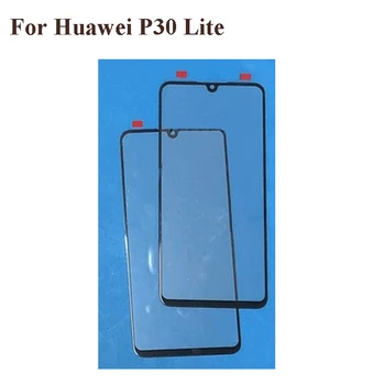 Pentru Huawei P30 Lite Față LCD Lentile de Sticlă touchscreen Pentru Huawei P 30 Lite Touch screen Ecran Exterior de Sticlă fără flex p30lite