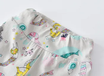 Fete pentru copii Haine Set de Toamnă Copil Nou-născut Haine de Desene animate Sirena 3Pcs cu mâneci Lungi tricou+Pantaloni+Hat Toddler Utilaje
