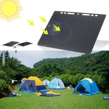 Panou Solar 10W High Power Mini Portabil de Siliciu Monocristalin Panou Solar Incarcator Solar Mobil Port USB Călătorie Camping în aer liber