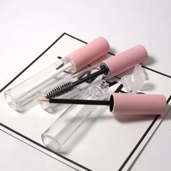 50pcs DIY Luciu de Buze Recipiente de Plastic Gol transparență, Luciu de buze Tub Dermatograf Geană Recipient Rimel Split Sticla