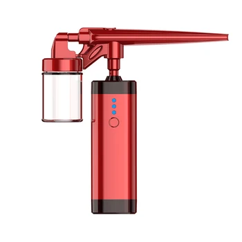 Injectarea de oxigen Duza Aerograf 0,03 mm Pistol de Pulverizare Frumusete Dispozitiv Portabil USB de Încărcare Fata Vapor Pulverizator de Hidratare Frumusete