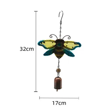 Pentru Perete, Fereastră, Ușă Acasă Campanula Meserii Decor Fluture Vânt Chime GPD8953-8956
